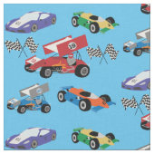 レースカー ファブリック (クローズアップ)