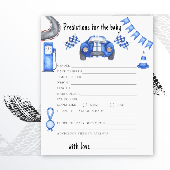 レースカー – ベビー予測とアドバイス (クリエイターアップロード済み)