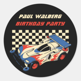 レースカー ラウンドシール