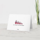 レースカー~ヴィンテージ自動車ポスター カード (裏面)