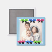 レースカー/写真 マグネット (正面/裏面)