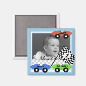 レースカー/写真 マグネット (正面/裏面)