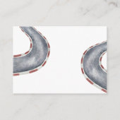 レースカー – 瓶の中にキャンディーが何個入っているか推測 エンクロージャーカード (裏面)