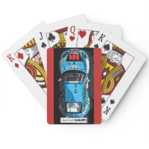 レースカー – 青