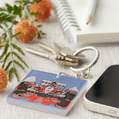 レースカー – RAIN MASTER キーホルダー (正面右)