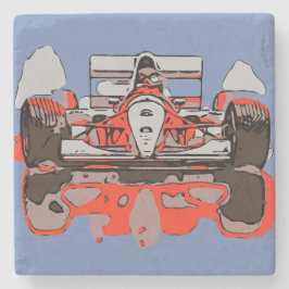 レースカー – RAIN MASTER ストーンコースター