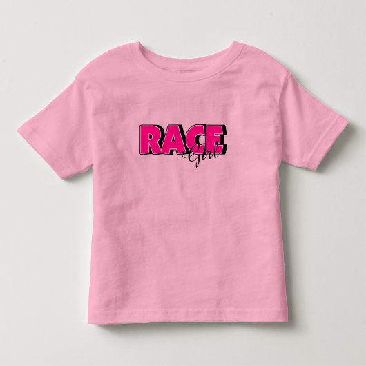 レースガール トドラーTシャツ (正面)