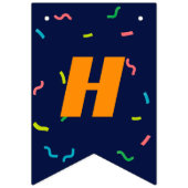 レースキッドの誕生日は、レーシングカーをテーマにしたものにしよう。 バンティングフラッグ (第1の旗)