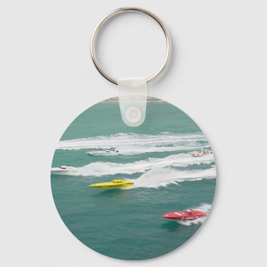 レースキーチェーンの開始 キーホルダー (正面)