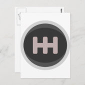 レースギアシフトノブ ポストカード (正面/裏面)