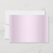 レースクロス&ジュエリーバプティスマ/《キリスト教》洗礼式や命名式RSVP 出欠カード (裏面)