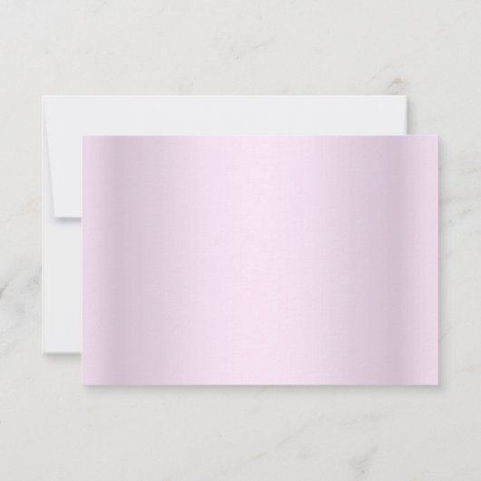 レースクロス&ジュエリーバプティスマ/《キリスト教》洗礼式や命名式RSVP 出欠カード (裏面)