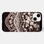 レースグランジ生地 Case-Mate iPhoneケース (裏面 (横))