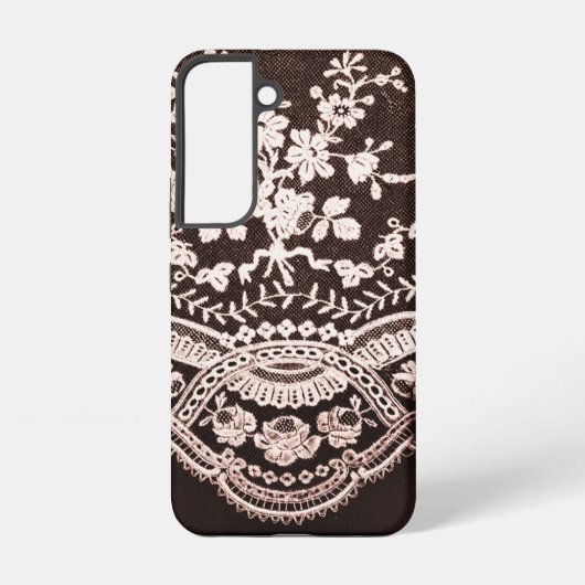 レースグランジ生地 SAMSUNG GALAXYケース (裏面)