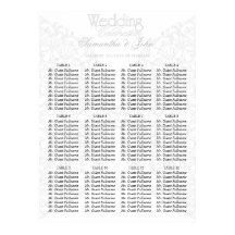 レースグレエレガントー&ホワイトミニマモダンリスト