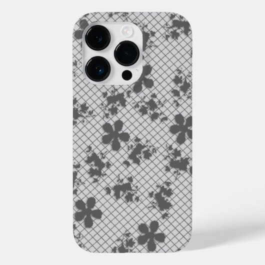 レースグレーフローラサムスンギャラクシーS6、タフ Case-Mate iPhoneケース (裏面)
