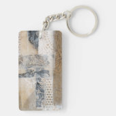 レースコラージュI キーホルダー (裏面)