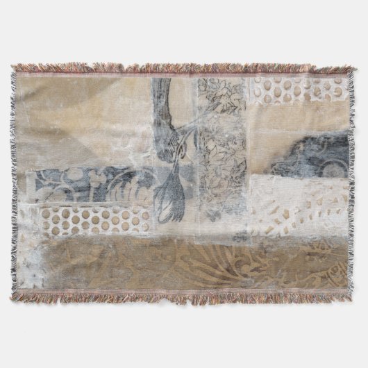 レースコラージュI スローブランケット (正面)