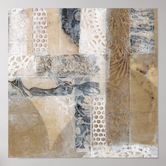 レースコラージュI ポスター (正面)