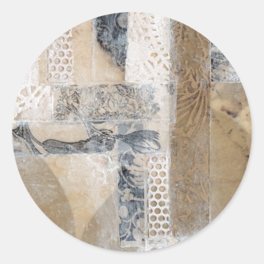 レースコラージュI ラウンドシール (正面)