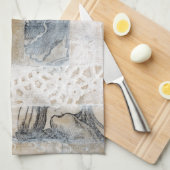 レースコラージュII キッチンタオル (四つ折り)