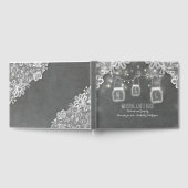 レースシャルボードメイスンジャイルライツ素朴ズ結婚 ゲストブック (全面)