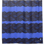 レースシャワーカーテン シャワーカーテン (正面)