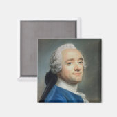 レースジャボット付き自画像 マグネット (正面/裏面)