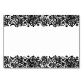 レーススイーツ&デッサー結婚ツのテーブルサイン テーブルナンバー (裏面)