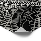 レーススカル ポスター (角)