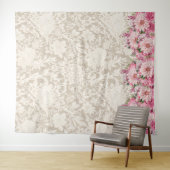 レーススタイルの背景 タペストリー (インサイチュ(横))
