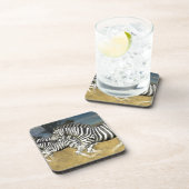 レースストライプレース – Zebra コースター (右側)