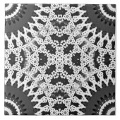 レースセラミックタイル タイル (正面)