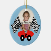 レースタイムフォトデコレーション セラミックオーナメント (右)