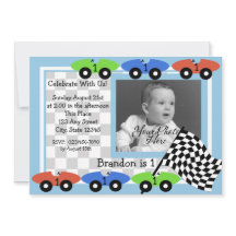 レースタイム/フォト招待状