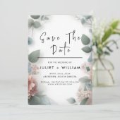 レーストトゥルパステルダスティブルー結婚ズ セーブザデート (スタンド正面)