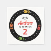 レーストラックカーボーイズ2nd Birthday スタンダードカクテルナプキン (正面)