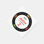 レーストラックカーボーイズ2nd Birthday スタンダードカクテルナプキン (角)