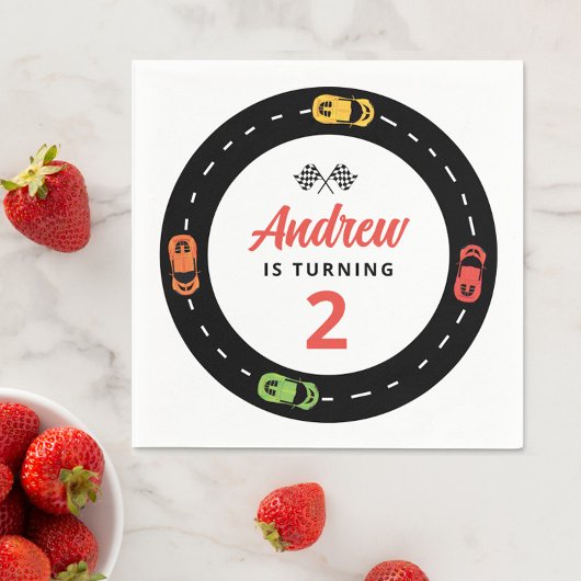 レーストラックカーボーイズ2nd Birthday スタンダードカクテルナプキン