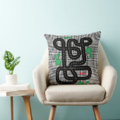 レーストラックキッズプレイマットカートラック名ボーディコール クッション (椅子)