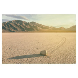 レーストラックプラヤ メタルプリント