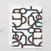 レーストラックボーイズ2ndバースデーオレンジ招待状 招待状 (裏面)