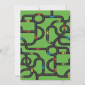 レーストラックボーイズ4thバースデーホワイト 招待状 (裏面)