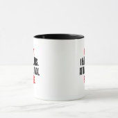 レーストラックレースの予定が入らない マグカップ (中央)