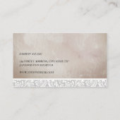 レーストリム水彩テクスチャデザイナ 名刺 (裏面)