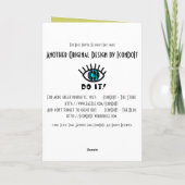 レースドライバー（父の日のカード） カード (裏面)