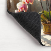 レースドリーのラン植物 マウスパッド (コーナー)