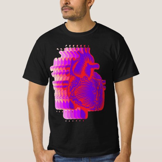 レースハート Tシャツ (正面)