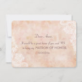 レースバラオールド結婚紙ズ名誉のマトロン (裏面)