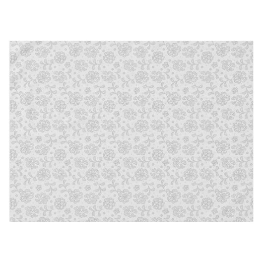 レースパターン、花のヴィンテージ1 テーブルクロス (正面(横))